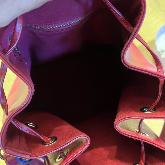 Louis Vuitton Epi Leather Noé MM , 2013 collection- great condition raspberry - Picture 6 of 16